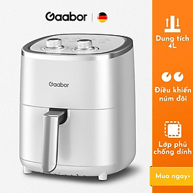 Mua Nồi chiên không dầu GAABOR GA-M4A dung tích 4L công suất 1200W màu trắng - Hàng chính hãng