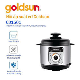 Mua Nồi áp suất Goldsun CD1501 (5L) - Hàng Chính Hãng