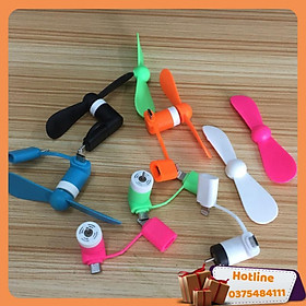 Mua Quạt Usb Mini 2In1 Dùng Cho Iphone Và Android Ns 5601 - Hàng Loại 1