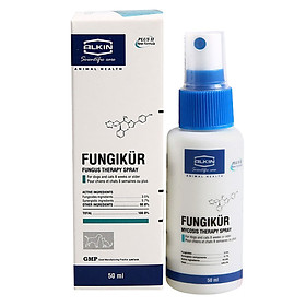 Combo 2 alkin fungikur xịt hỗ trợ điều trị nấm