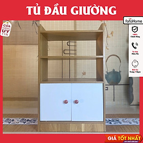 Mua Tủ Đầu Giường Cao 70cm - Kệ Để Cạnh Sofa 3 Tầng Gỗ MDF Cao Cấp Phủ Metamin Chống Ẩm Mốc  Chống Thấm