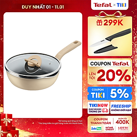 Mua Chảo nồi có nắp chống dính đa năng Tefal One Pick Pot Pan 3 trong 1 - 22cm - Hàng chính hãng