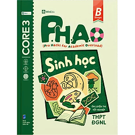 Sách - P.H.A.O Sinh Học Ôn Luyện Thi Tốt Nghiệp THPT, ĐGNL