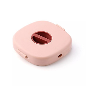 Mua Hộp Đựng Dây Cáp / Tai Nghe / Dây Sạc Thiết Kế Xoay Có Thể Thu Gọn Tiện Dụng Mang Theo Du Lịch Có đế kê điện thoại