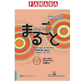 Sách - Marugoto - Ngôn Ngữ Và Văn Hoá Nhật Bản - Hiểu Biết Ngôn Ngữ - Sơ Cấp 1 - A2 (Tái Bản 2024)