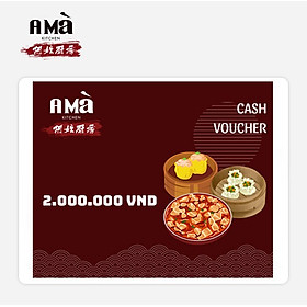 Giftpop - Phiếu Quà Tặng A MÀ KITCHEN 2000K