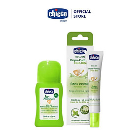 Combo lăn đa năng xua muỗi Chicco & lăn bôi vết muỗi đốt