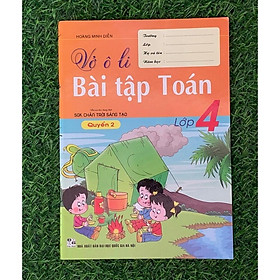 SÁCH - Vở ô li bi tập toán 4 - quyển 2 (biên soạn theo chương trình sgk chân trời sáng tạo) (HA-MK)