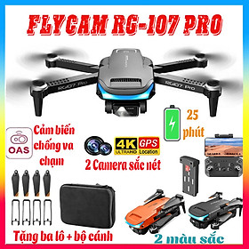 Mua Máy Bay Camera Flycam 8K Tránh Va Chạm - Drone Mini RG 107 Max Giá Rẻ - Chụp Ảnh Chống Rung - Kết Nối WIFI 5G - Hàng Chính Hãng