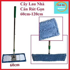 Mua chổi lau khô  lau ẩm vải san hô cán inox