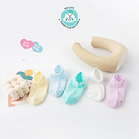 Set 5 Đôi Tất Cho Bé, Tất Trẻ Em Chất Cotton Hàng Chất Lượng Cao