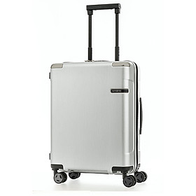 Vali kéo Samsonite Evoa Spinner - BRUSHED SILVER - Cabin 55/20