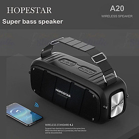 Hình ảnh HOPESTAR-A20 Di Động Loa Bluetooth 55W Super Bass Stereo Loa Siêu Trầm Nghe Nhạc Âm Thanh Boombox có tặng kèm micro