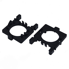 2Pcs Car LED Bulb Holder Adapter Sockets Base for Ford Focus 2 Fiesta MK2 H7 Halogen