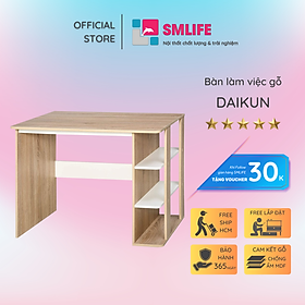 Mua Bàn làm việc tại nhà nhỏ gọn thiết kế đẹp SMLIFE Daikun