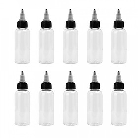 Bộ 10ml Lọ Nhựa Đựng Mực Xăm (30ml)