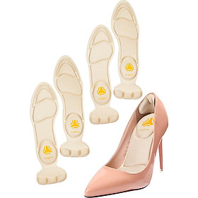 2 cặp miếng lót giày cao gót mũi tròn cho giày bị rộng, giúp giảm size cao cấp - buybox...