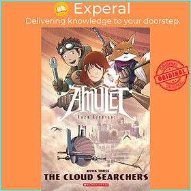 Sách - The Cloud Searchers by Kazu Kibuishi (UK edition, paperback)