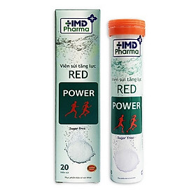 Viên sủi tăng lực Red Power 20 viên tuýp tăng sức đề kháng