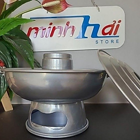 Mua Nồi lẩu cù lao Miền tây - Chất liệu nhôm  sử dụng than. Chuyên phục vụ các món ăn tại bàn phù hợp gia đình nhà hàng