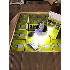 Mua Đèn 24 led tích điện năng lượng mặt trời 100W có sạc thông minh và điều khiển từ xa