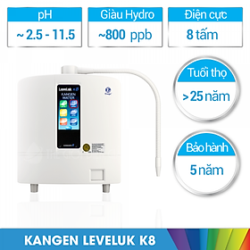 Mua  Hàng Chính Hãng  Máy Lọc Nước ION Kiềm Kangen Enagic Leveluk K8 Nhật Bản