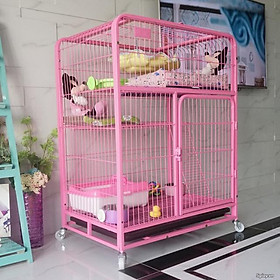 Lồng Mèo Nan Ống 3 Tầng