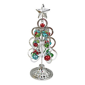 Christmas Tree Desktop Mini Six-sided Ring Gold Christmas Tree Wrought Iron Christmas Tree Miniatures Decoration For Home