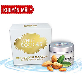 KEM WHITE DOCTORS SUN BLOCK MAKEUP TRẮNG DA CHỐNG NẮNG 