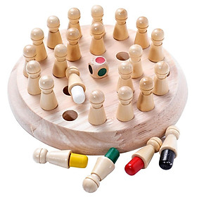 Wooden  Chess Children Puzzle Educational Toys 3D Puzzles Toys