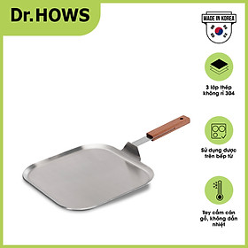 Mua Chảo vuông Inox 3 lớp cán gỗ Dr.HOWS Warm Wood 29cm