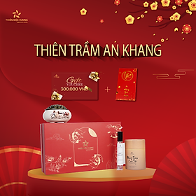 Mua Set quà tặng nhang trầm hương Thiên Mộc Hương bình an  may mắn  và tài lộc