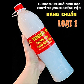 Thuốc phun muỗi y tế sinh học pha sẵn đậm đặc chai 1,5lít