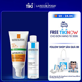 Bộ kem chống nắng da dầu La Roche Posay ANTHELIOS DRY TOUCH