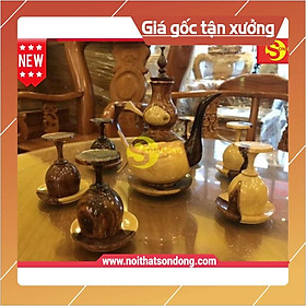 Mua Bộ ly rượu gỗ cẩm lai