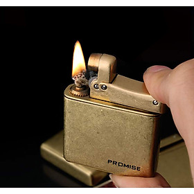 Vỏ Hột Quẹt Bật Lửa Xăng Đá BNC 006 Thiết Kế Đẹp Độc Lạ Sang Trọng Cao Cấp - Dùng Xăng Bấc Đá Cao Cấp