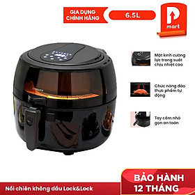 Nồi Chiên Không Dầu Điện Tử Lock&Lock EJF286BLK 6.5L - Hàng chính hãng