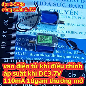 Van điện điều chỉnh áp suất khí DC3V kde2966
