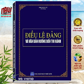 Hình ảnh Sách Điều Lệ Đảng và Văn Bản Hướng Dẫn Thi Hành - V1879D