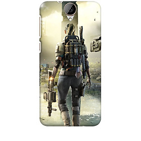 Ốp lưng dành cho điện thoại HTC E9 hinh PUBG Mẫu 04