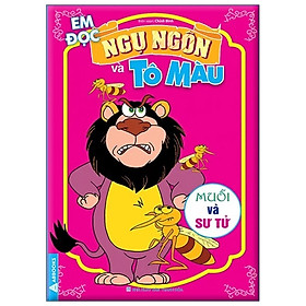 Em Đọc Ngụ Ngôn Và Tô Màu Muỗi Và Sư Tử