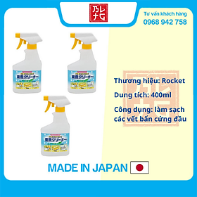 Combo chai xịt baking soda Rocket