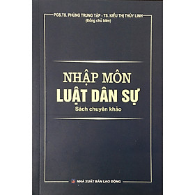 Hình ảnh sách Nhập Môn Luật Dân Sự - Sách Chuyên Khảo