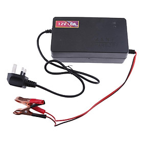 Car RV Truck Motorcycle Battery Charger Maintainer 12V 6A Smart Trickle UK