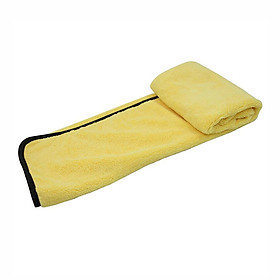 Khăn Sợi Microfiber Mềm Đánh Bóng / Lau Xe Ô Tô - Vàng