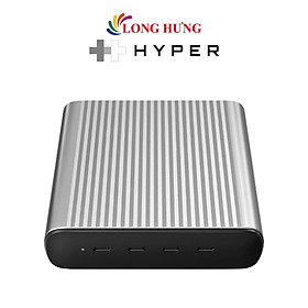 Sạc đa cổng HyperJuice 245W GaN Desktop Charger PD 3.0 QC 4.0+ HJGAN245 - Hàng chính hãng