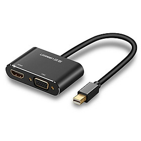 Hình ảnh Mini DP to HDMI/VGA Converter HDMI support 4KVGA support 1080P Hàng chính hãng