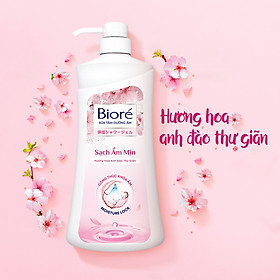 Sữa tắm Bioré Dưỡng Ẩm Đủ Hương 530g