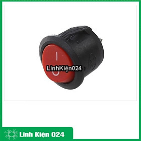 Mua Công Tắc Bập Bênh Tròn Loại To 20mm KCD1-105 6A/250V 2 Chân 2 Chế Độ ON-OFF