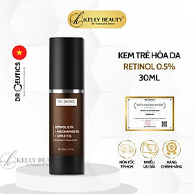 Kem Chống Lão Hóa DrCeutics Retinol + Niacinamide + Tế Bào Gốc Từ Táo | Kelly Beauty
